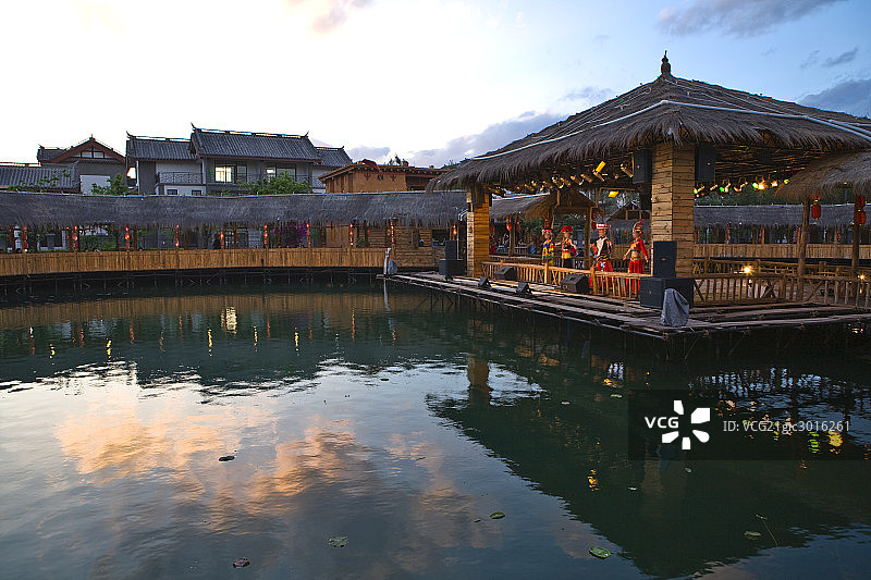 云南,彝人古镇图片素材