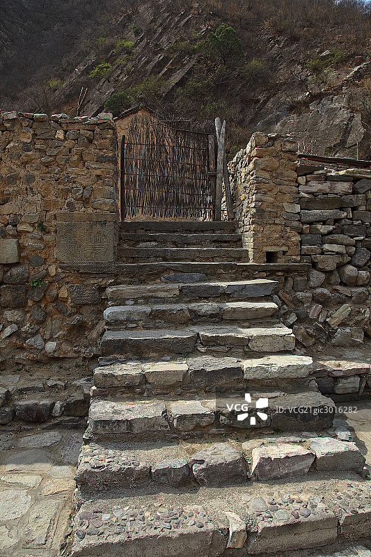 爨底下村图片素材