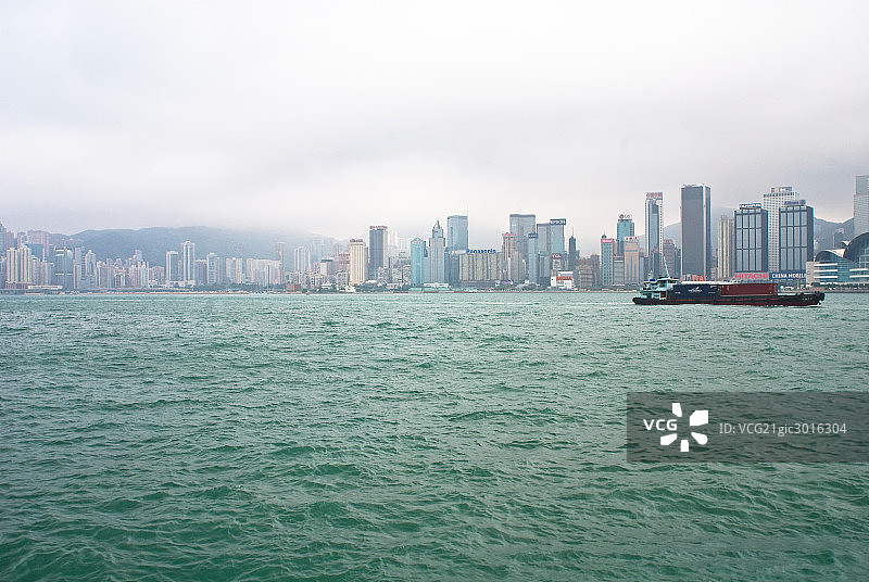 香港维多利亚港图片素材
