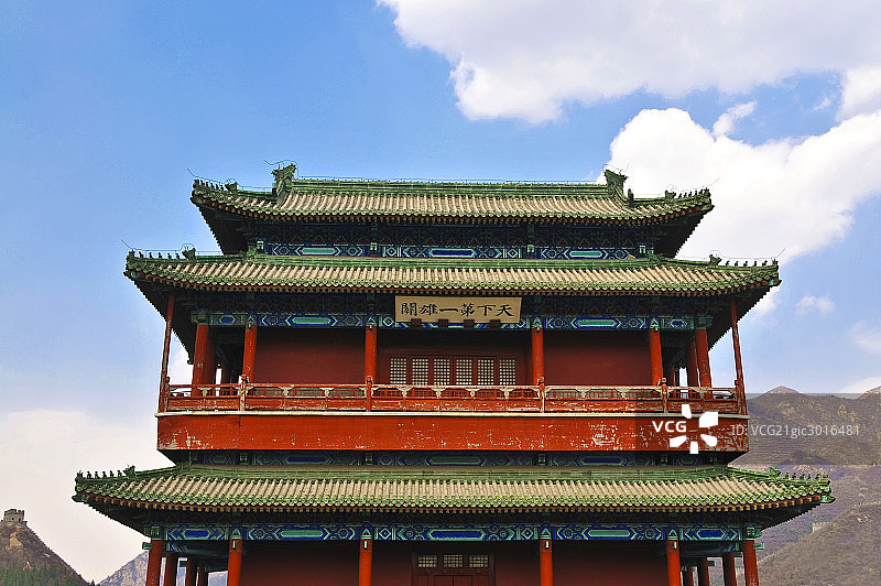 居庸关长城,天下第一雄关图片素材
