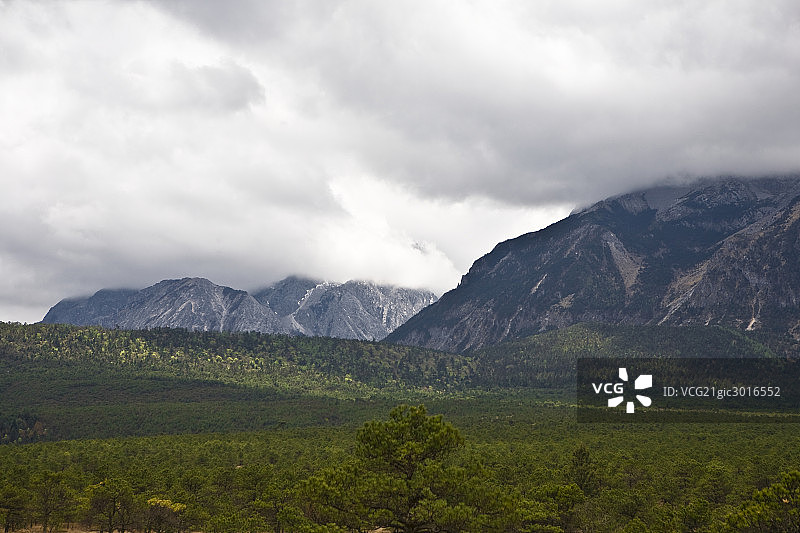 丽江,玉龙雪山图片素材