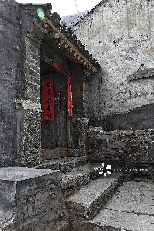 爨底下村图片素材