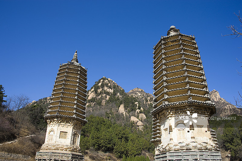 北京银山塔林图片素材