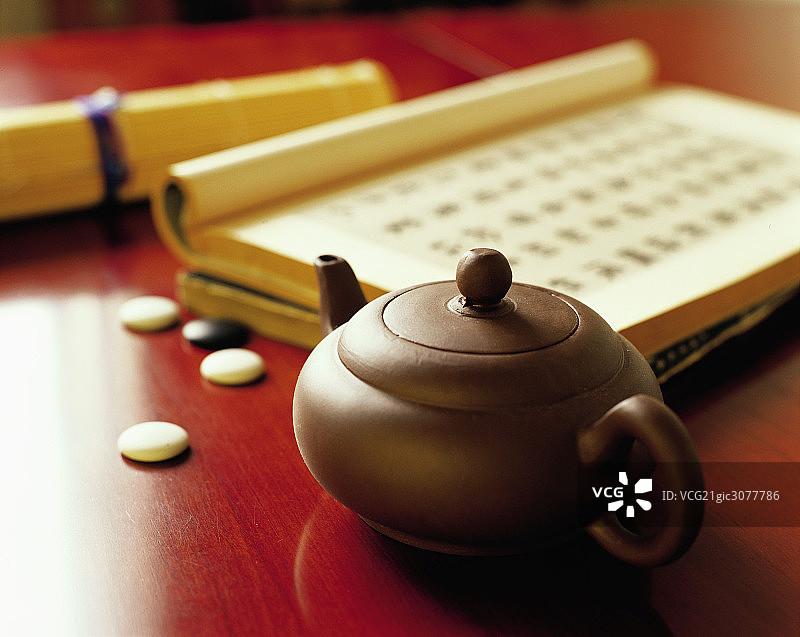 茶壶书图片素材