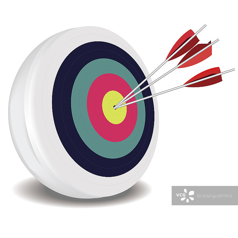插画打靶图片素材