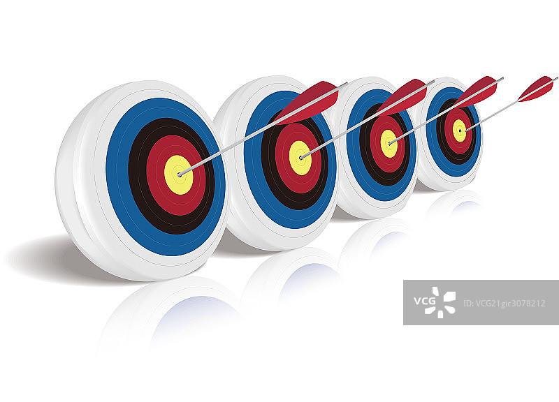 插画打靶图片素材