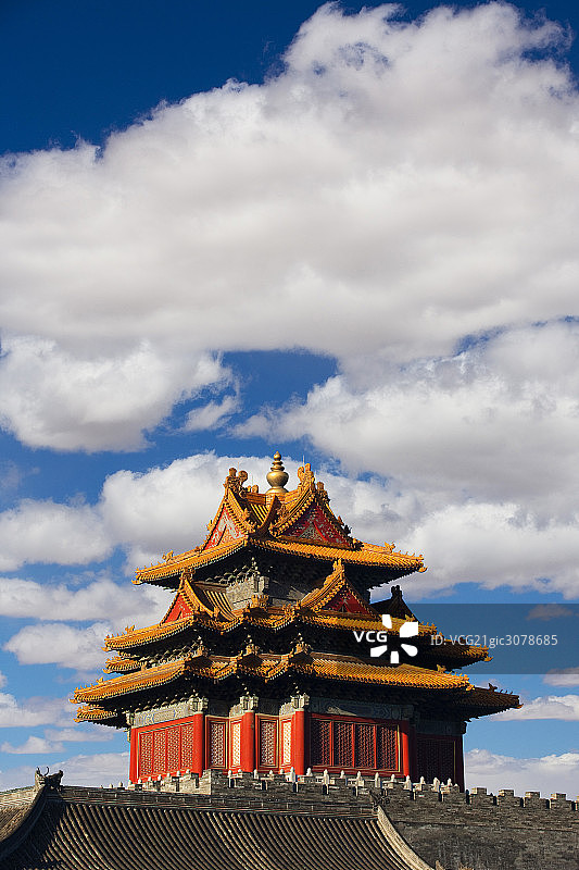 北京故宫角楼图片素材