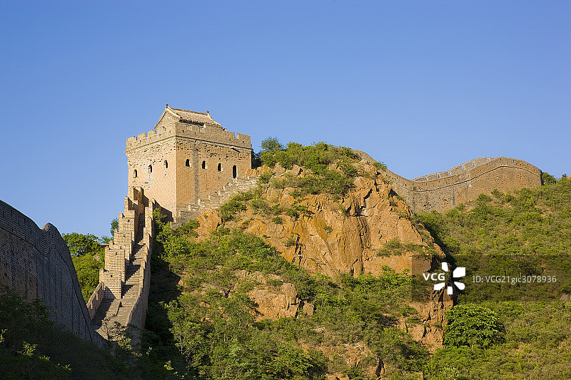 河北金山岭长城图片素材