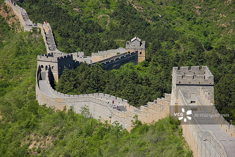 河北金山岭长城图片素材