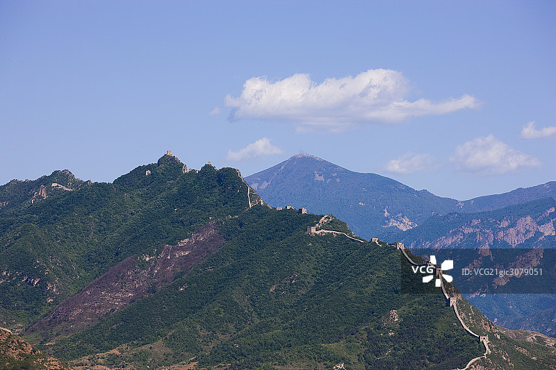 河北金山岭长城图片素材