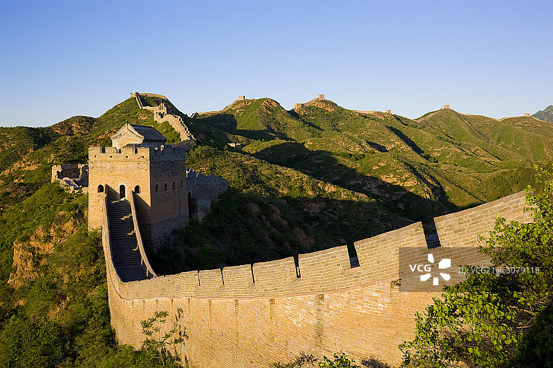 河北金山岭长城图片素材