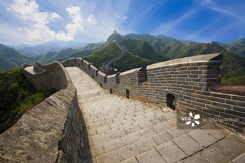 河北金山岭长城图片素材