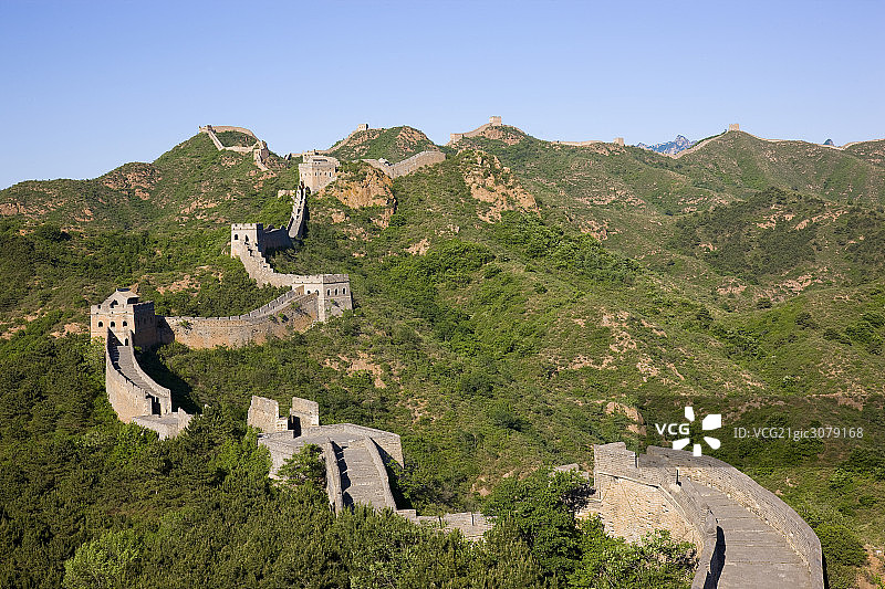 河北金山岭长城图片素材
