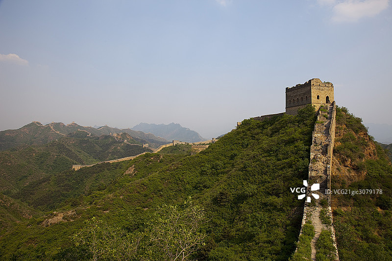 河北金山岭长城图片素材