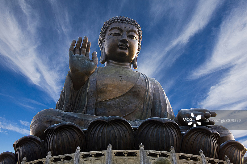 香港天坛大佛图片素材