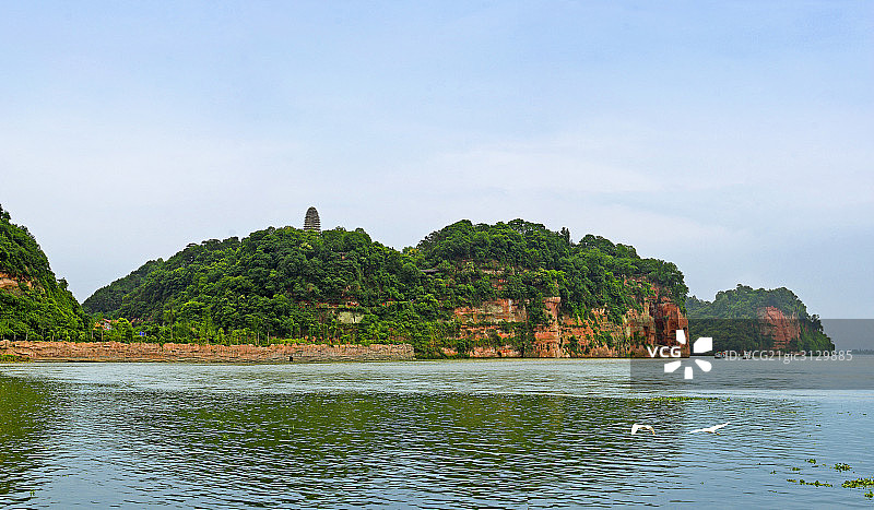 中国乐山风光图片素材