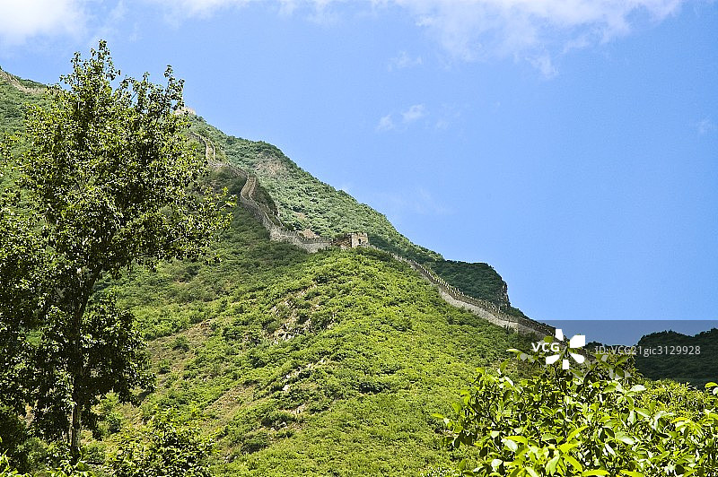 北京，黄花岭长城图片素材