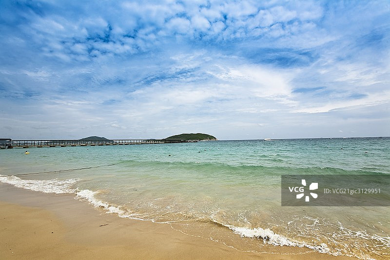 海南三亚大东海图片素材