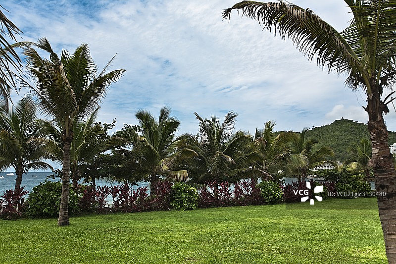 海南三亚大东海图片素材