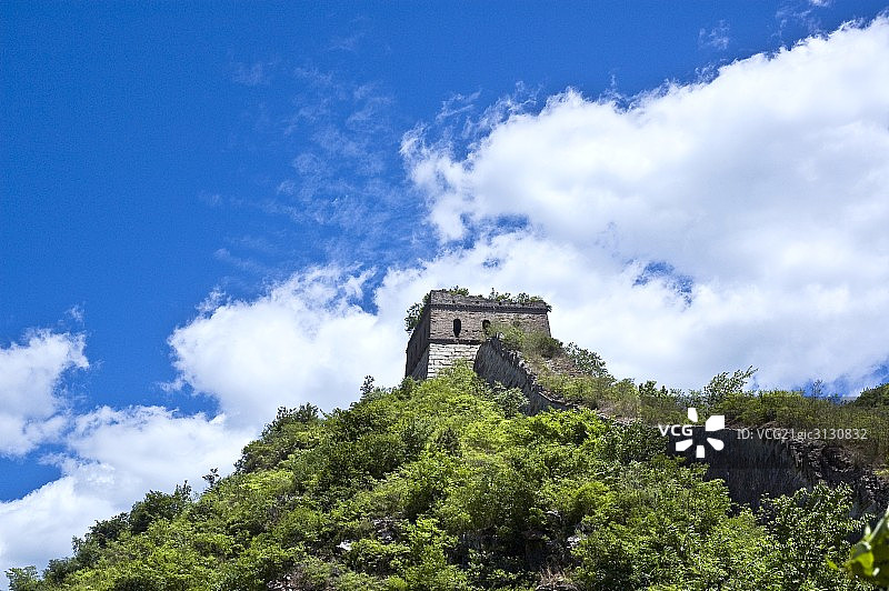 北京，黄花岭长城图片素材