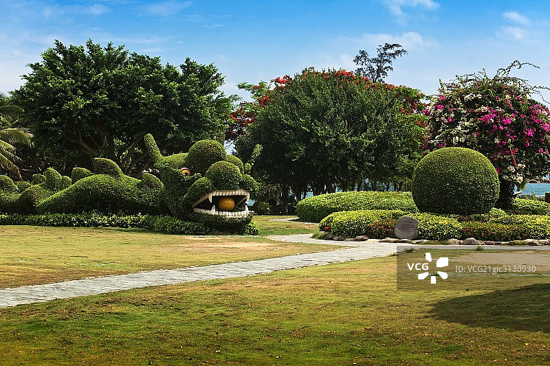 海南三亚大东海图片素材