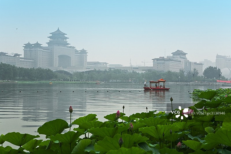 中国,北京,莲花池图片素材