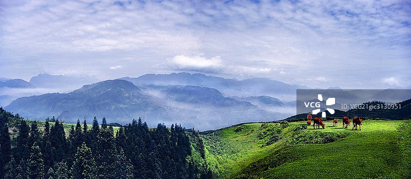 中国乐山风光图片素材