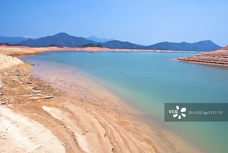 惠东白盆珠水库图片素材