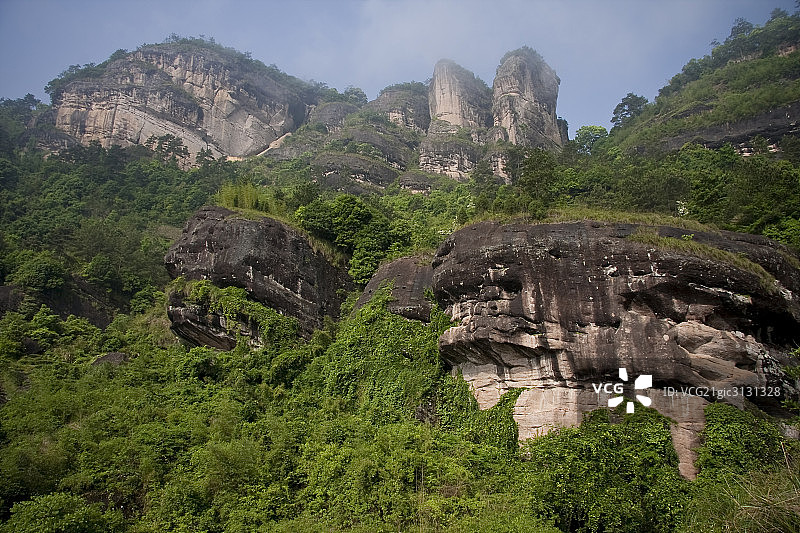 中国,福建,武夷山风光图片素材