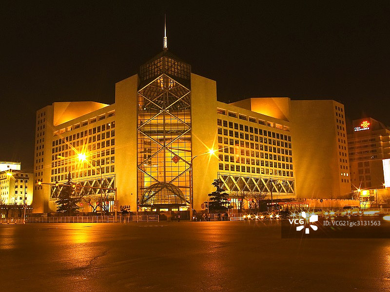 中国,北京,中国银行图片素材