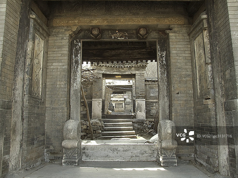 中国,北京郊区,房山水峪村图片素材