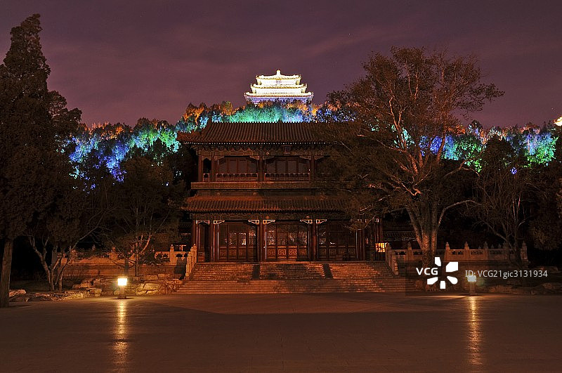 中国,北京,景山图片素材