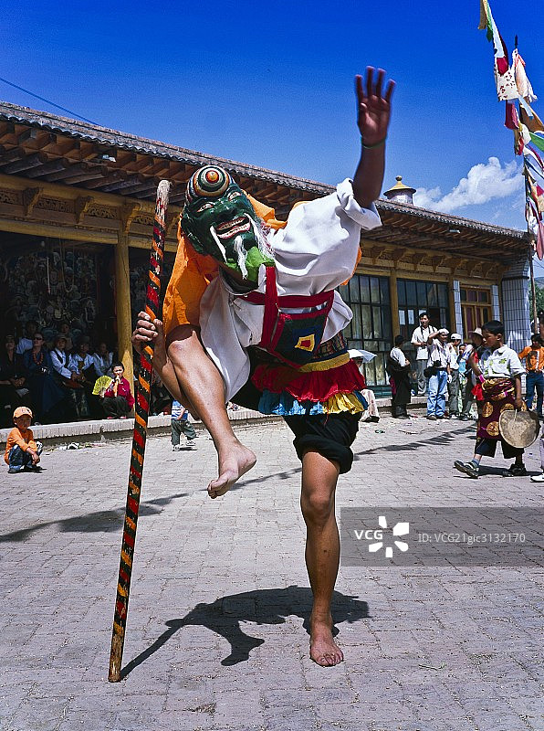 青海，六月会图片素材
