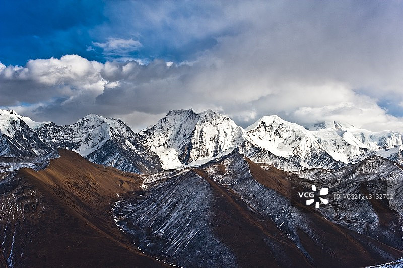 中国四川贡嘎山西坡图片素材