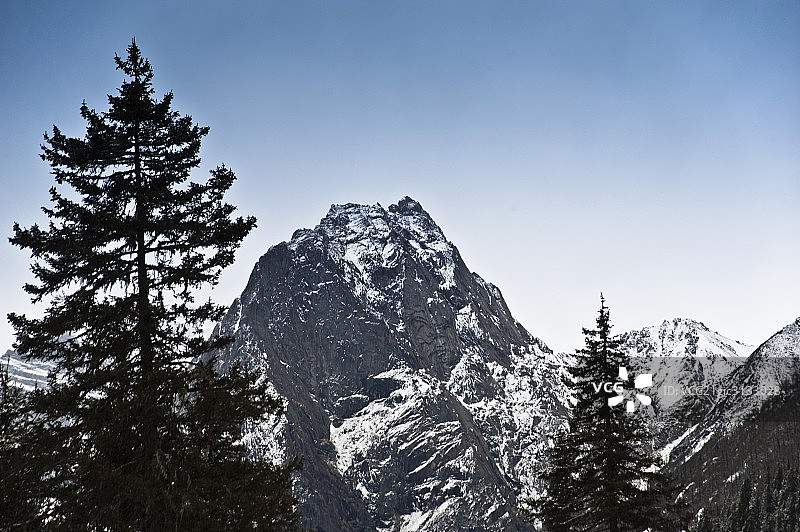 中国四川四姑娘山风景区图片素材