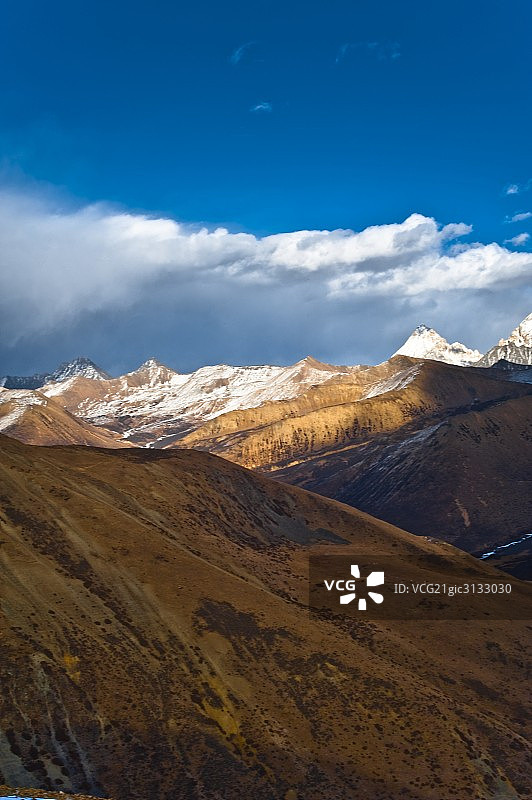 中国四川贡嘎山西坡图片素材