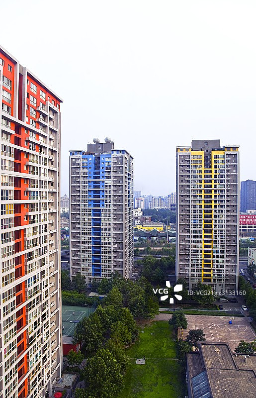 北京现代城图片素材