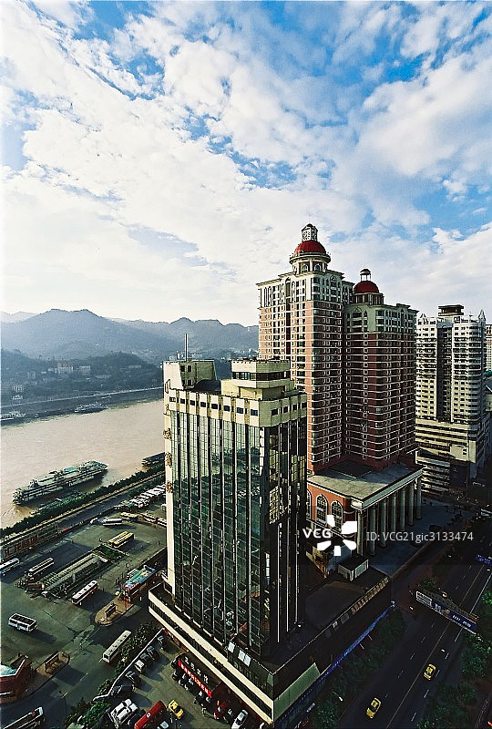 四川重庆朝天门码头图片素材