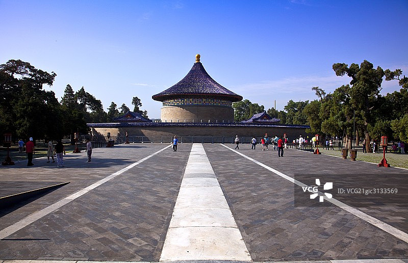 北京天坛圜丘图片素材