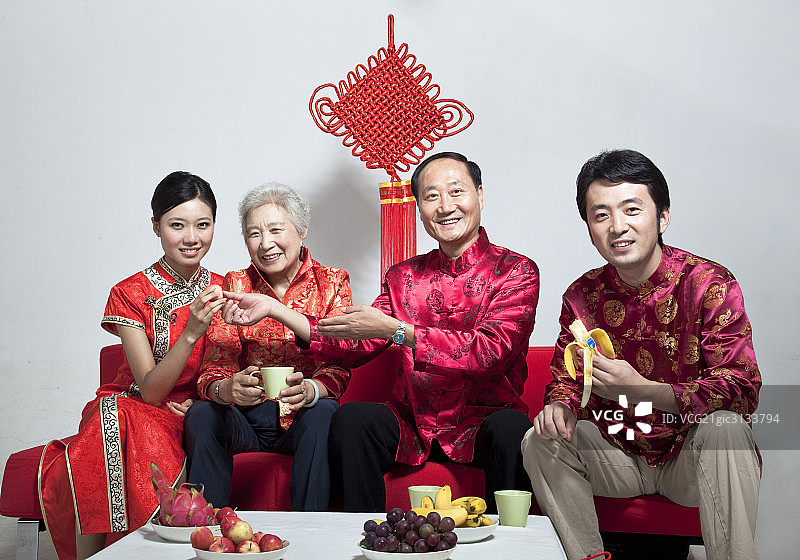 中国家庭图片素材