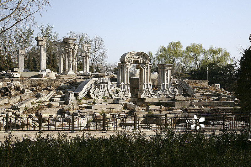 北京圆明园图片素材