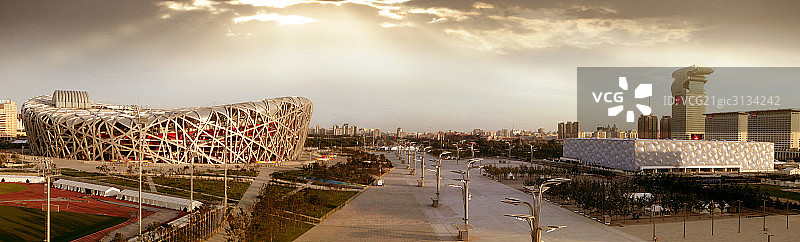 奥运建筑群图片素材