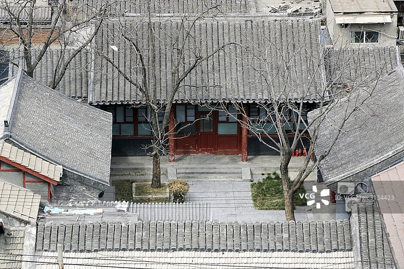 北京东城区前厂胡同图片素材