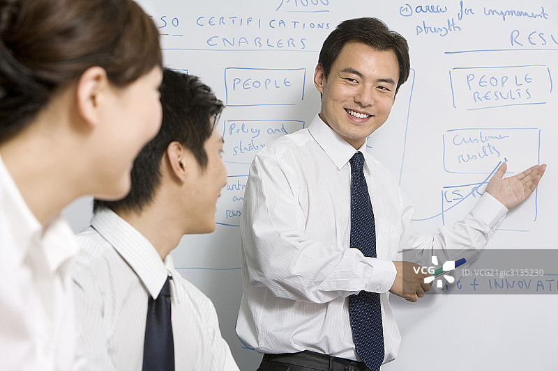 商务人士开会图片素材