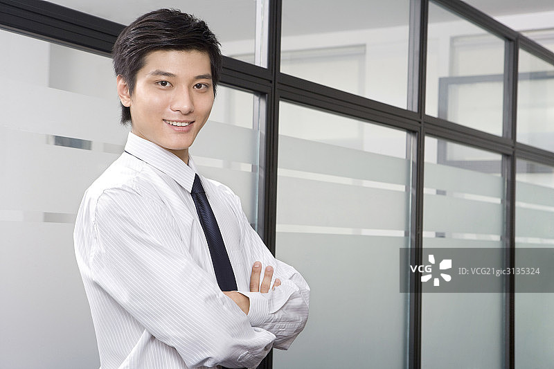 男商务人士办公室肖像图片素材