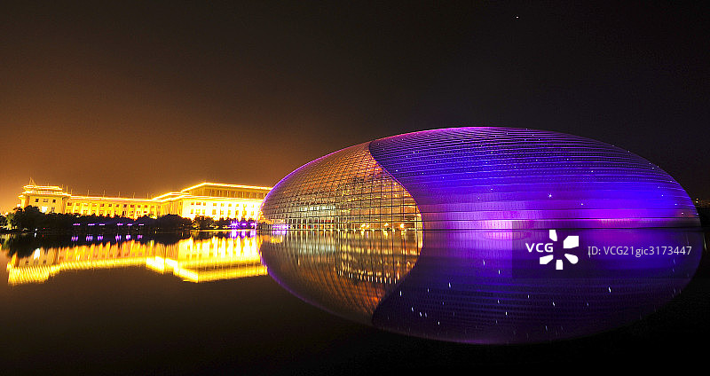 北京国家大剧院图片素材