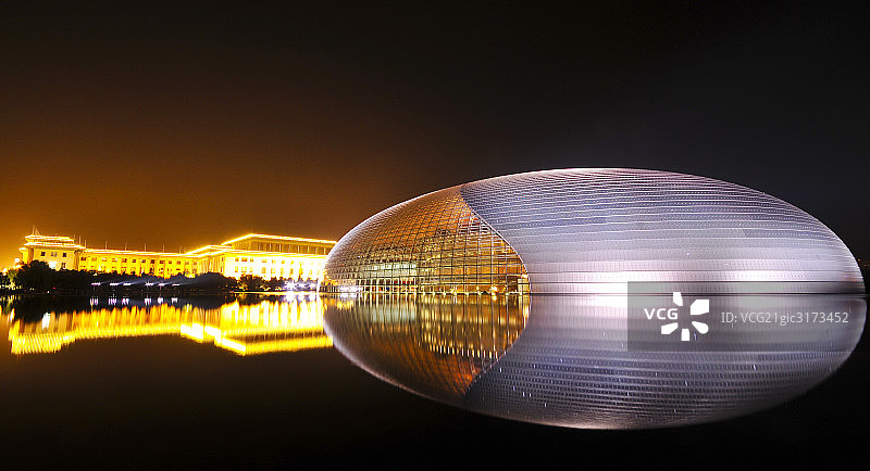 北京国家大剧院图片素材