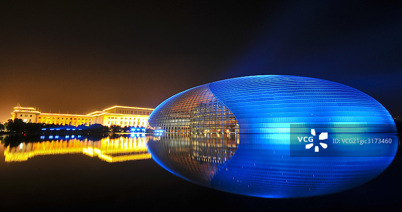 北京国家大剧院图片素材