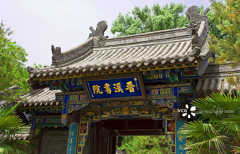 山西晋祠图片素材