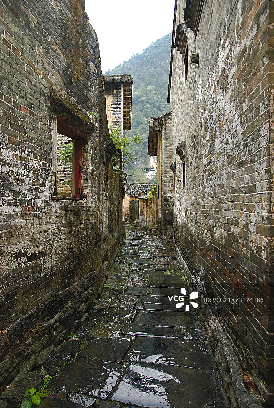 广西黄姚古镇美丽风光图片素材